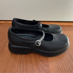 Dansko Mary Jane platforms
